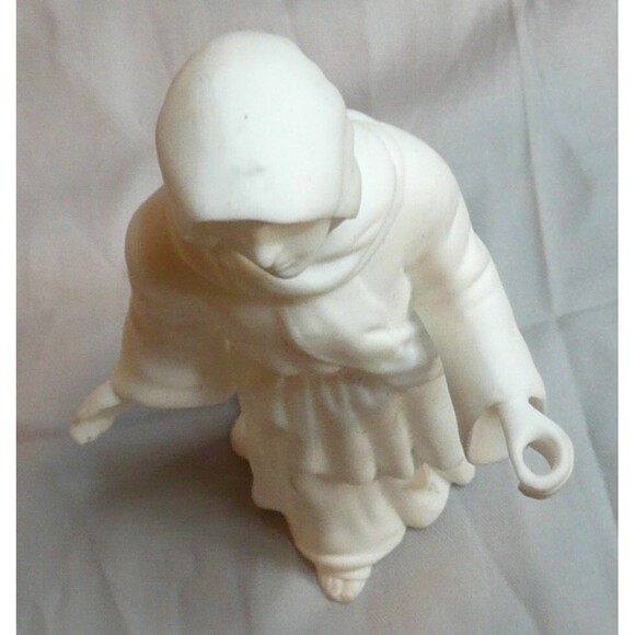 Lenox White Bisque Nativity Limited Edition Standing Camel + Trainer Bone 1991 - Picture 7 of 16